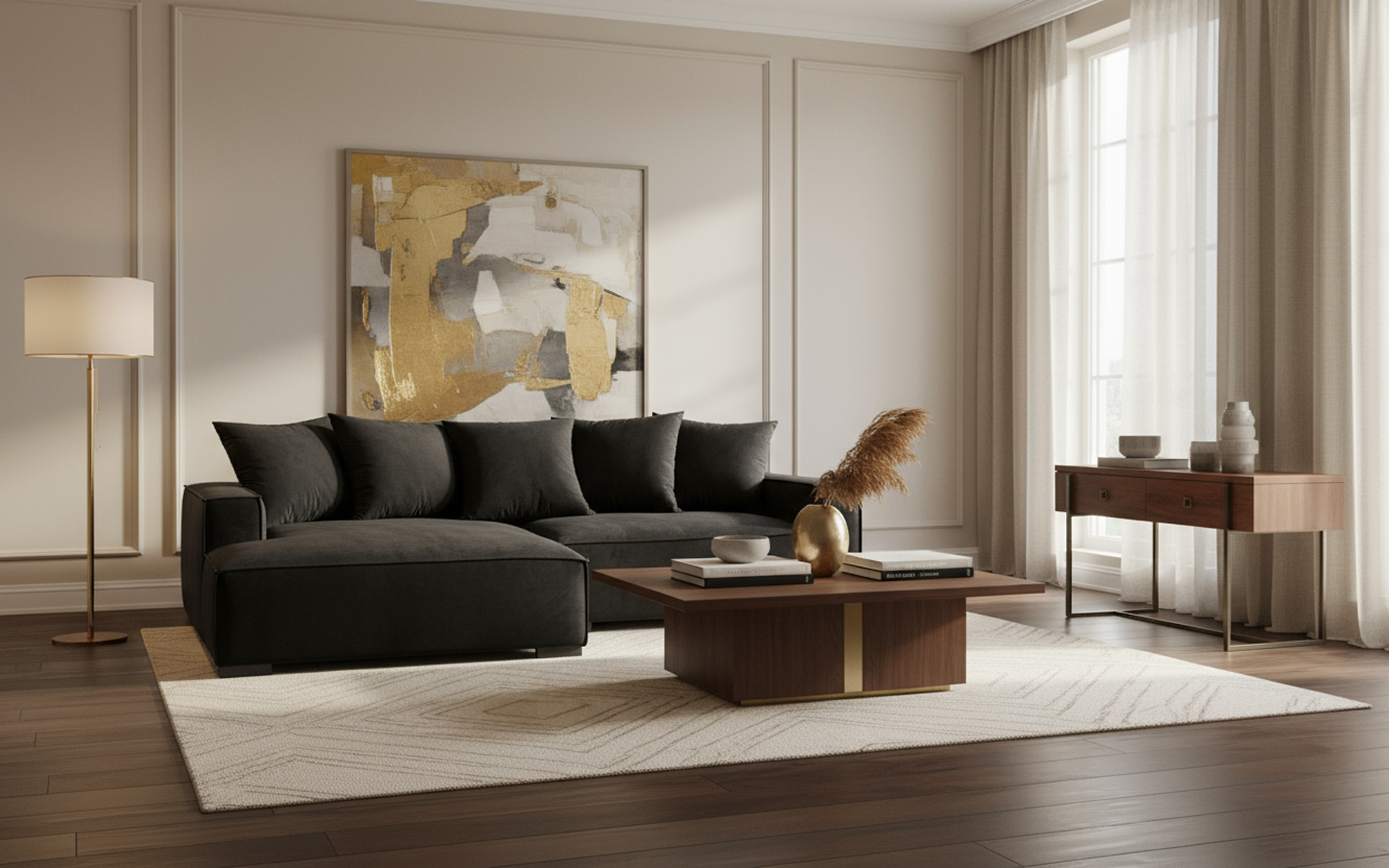Madison Sectional | Oversized Sofa — Home by Sean & Catherine